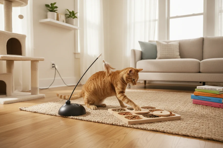 Lonely Indoor Pets - Add Play and Social Time