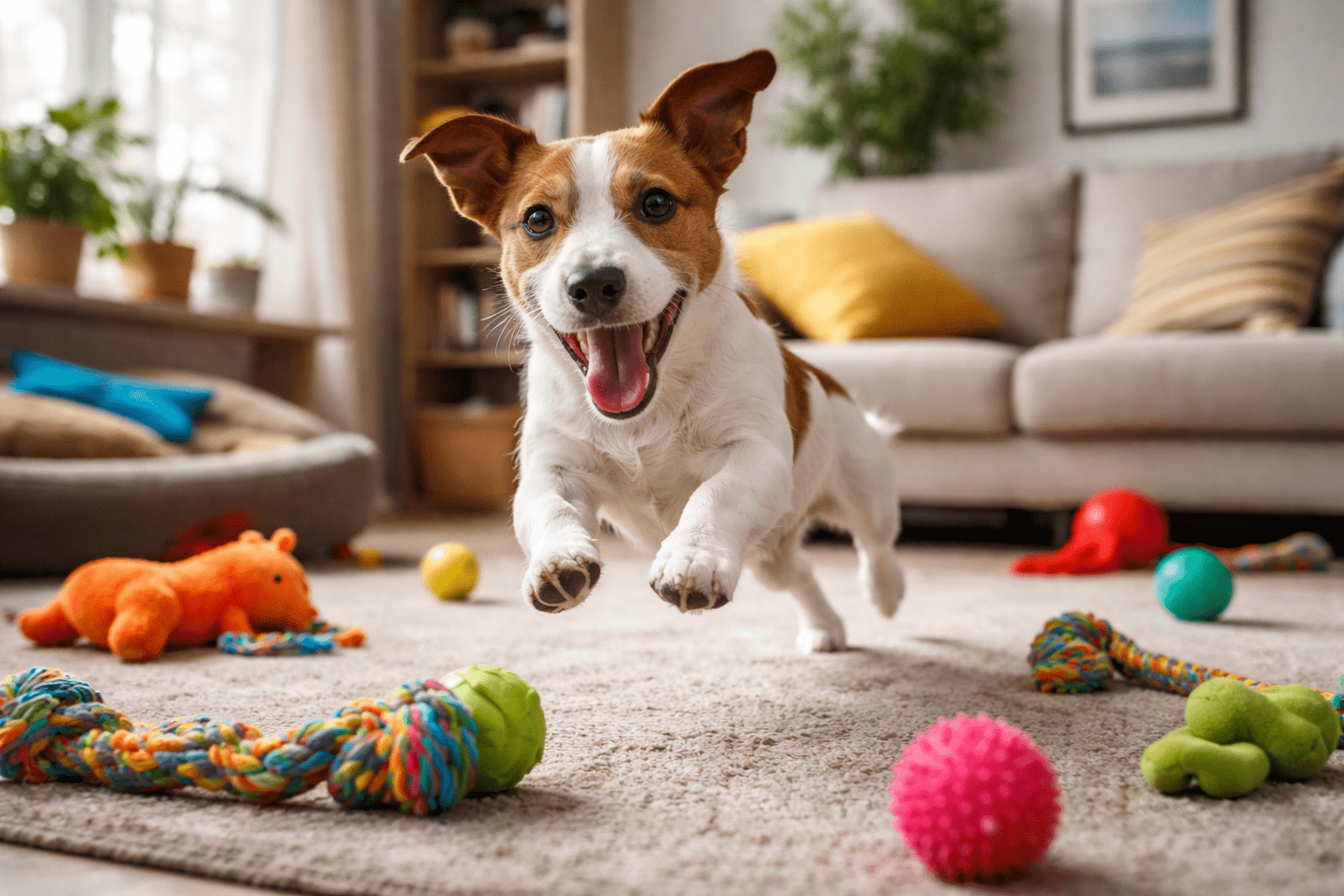 Hyperactive Young Dogs – Channel Energy Through Structured Play